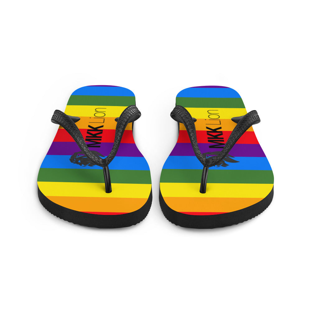 0701 Flip-Flops, Pride Rainbow 1