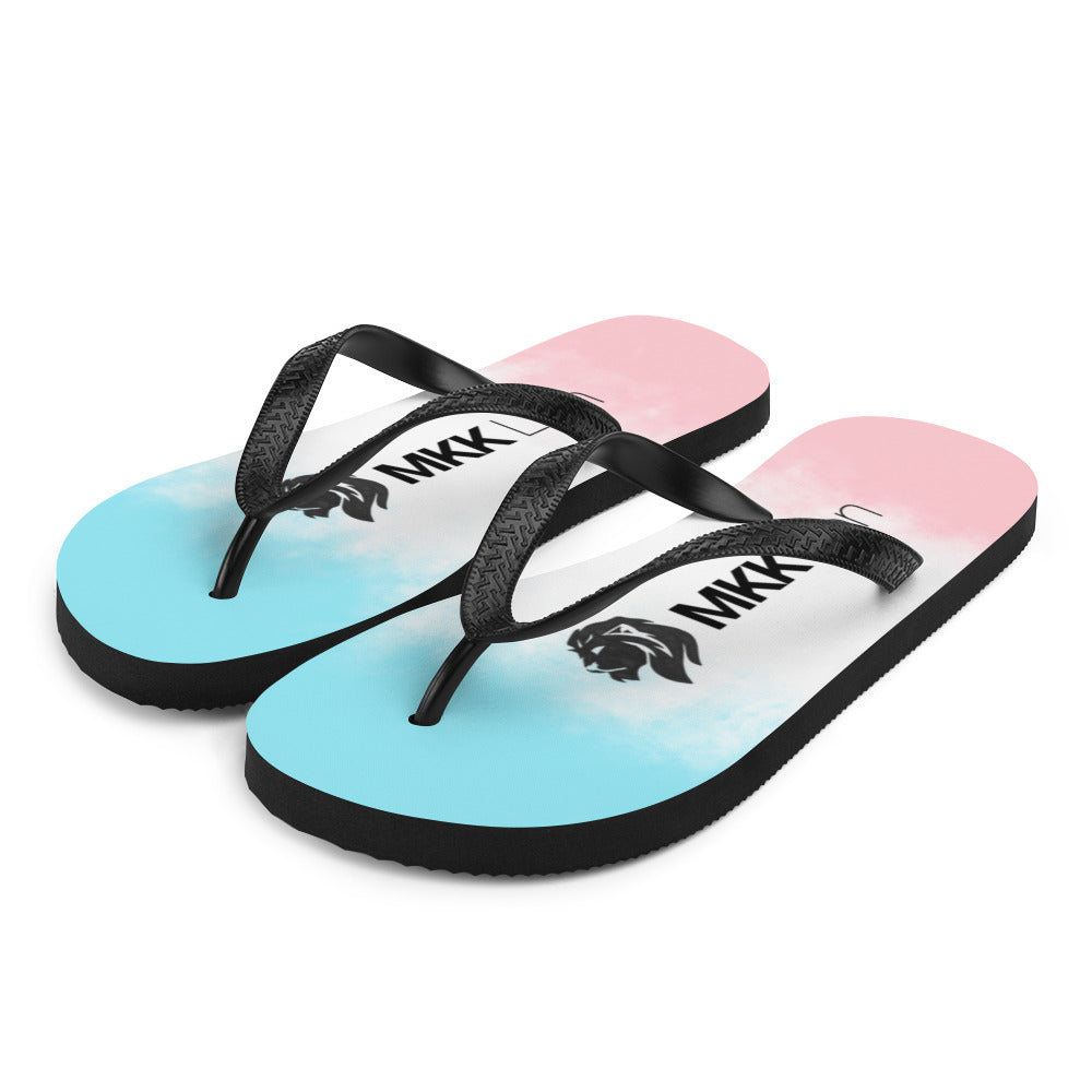 0701 Flip-Flops, Gradient Pink and Blue