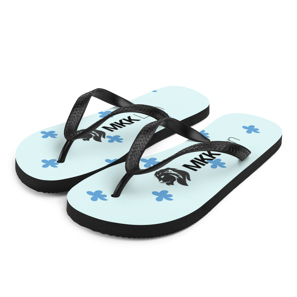 0701 Flip-Flops, Abstract Flowers