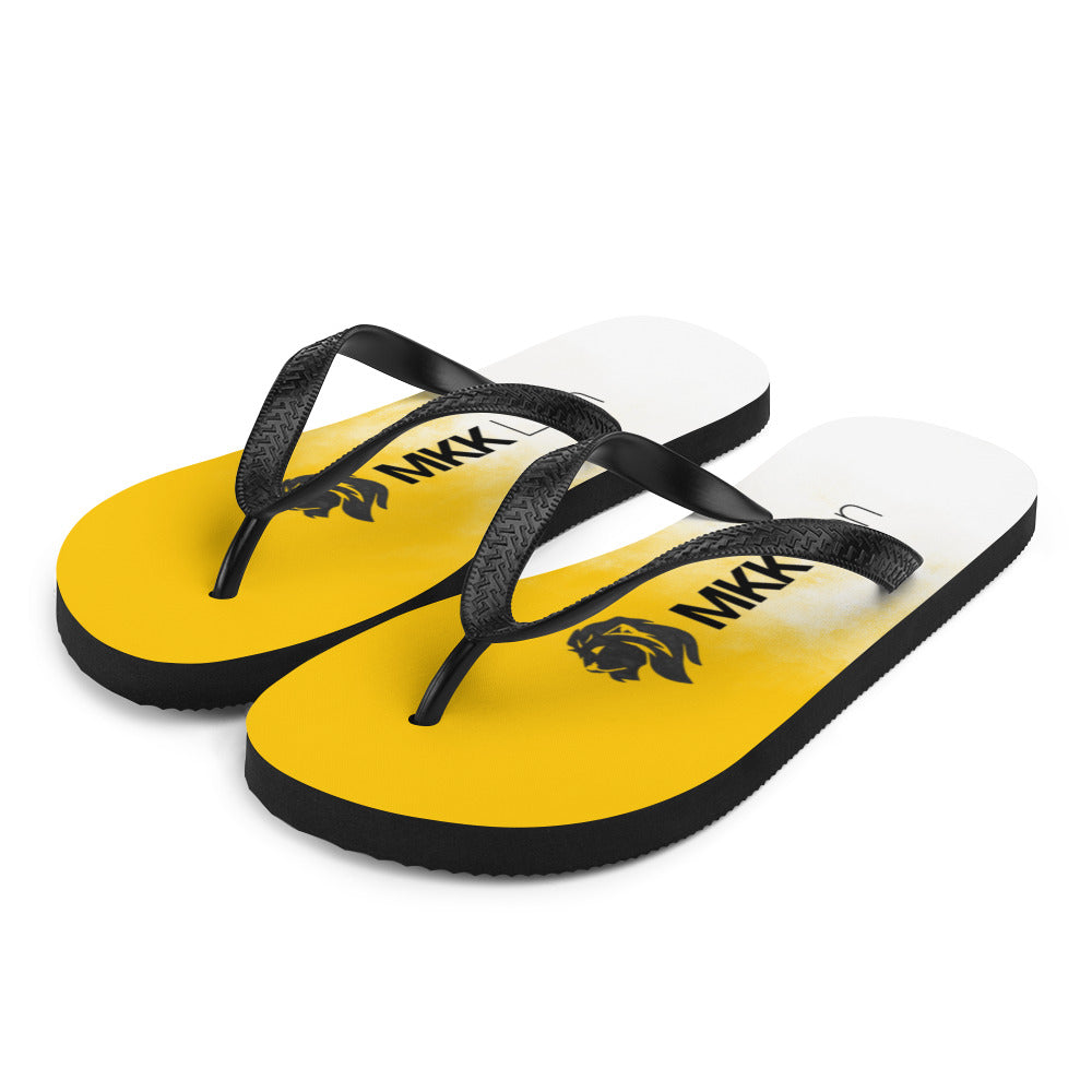 0701 Flip-Flops, Gradient White to Yellow