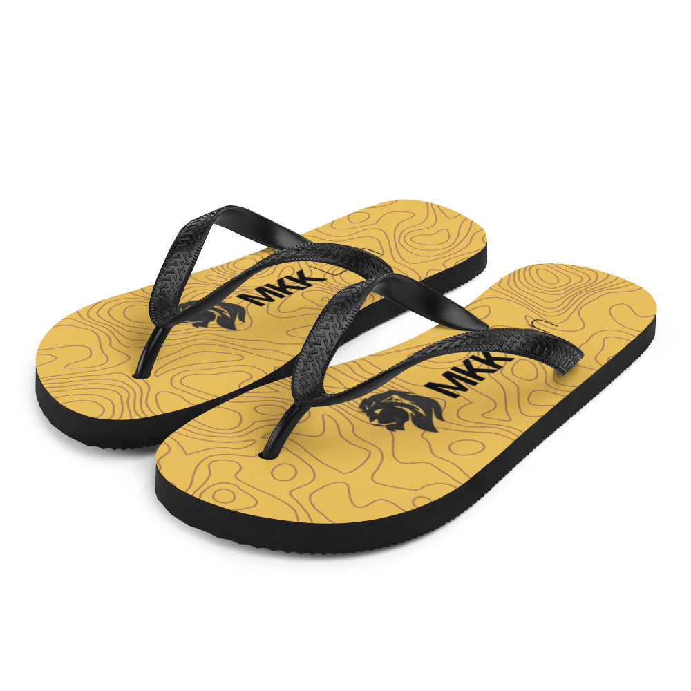 0701 Flip-Flops, Abstract Yellow