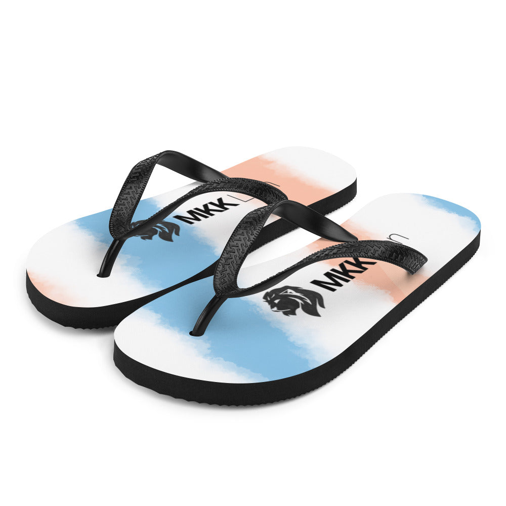 0701 Flip-Flops, Faded Stripes