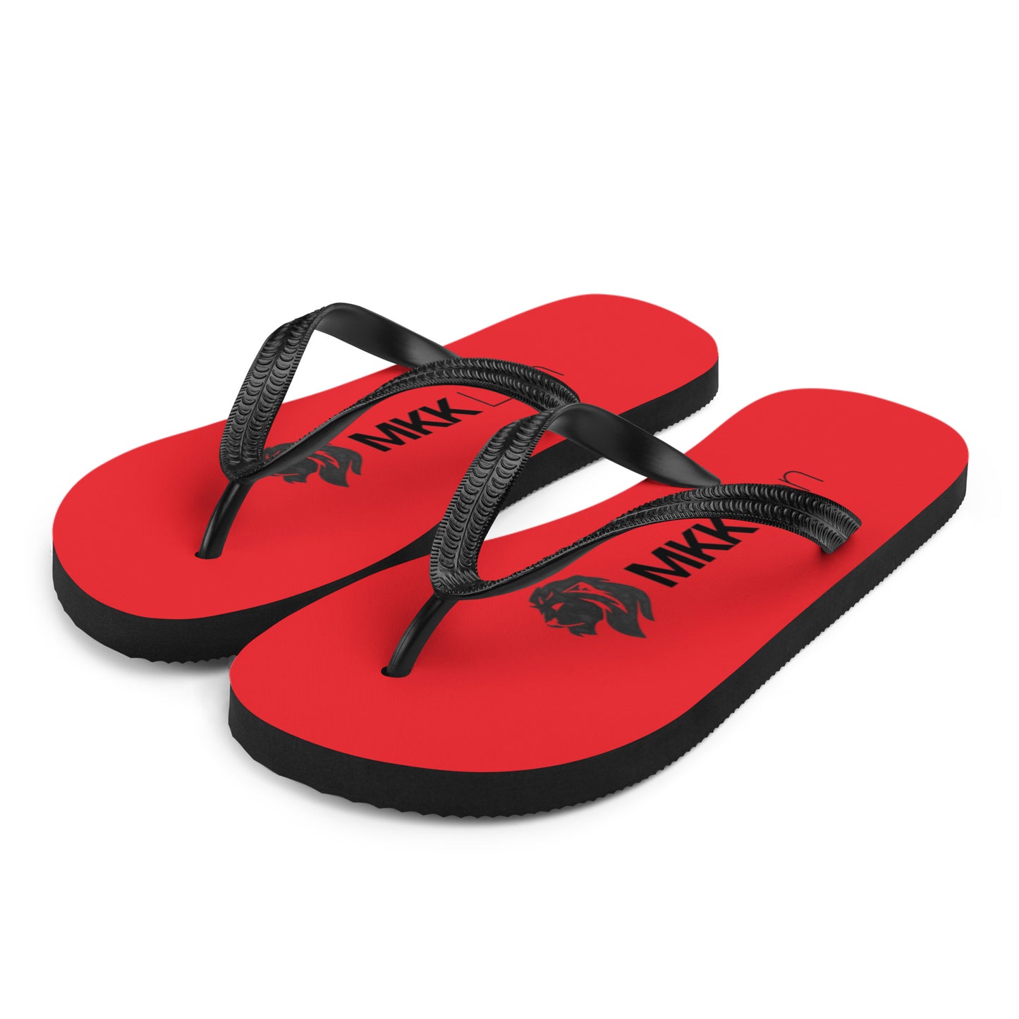 0701 Flip-Flops, Solid Red