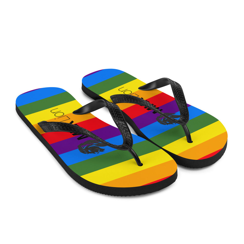 0701 Flip-Flops, Pride Rainbow 1