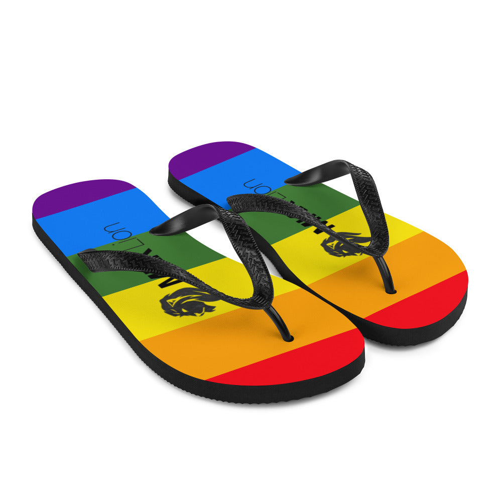 0701 Flip-Flops, Pride Rainbow 2