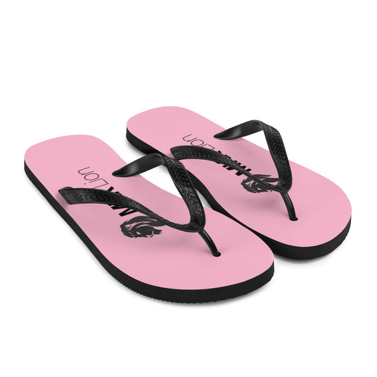 0701 Flip-Flops, Solid Pink