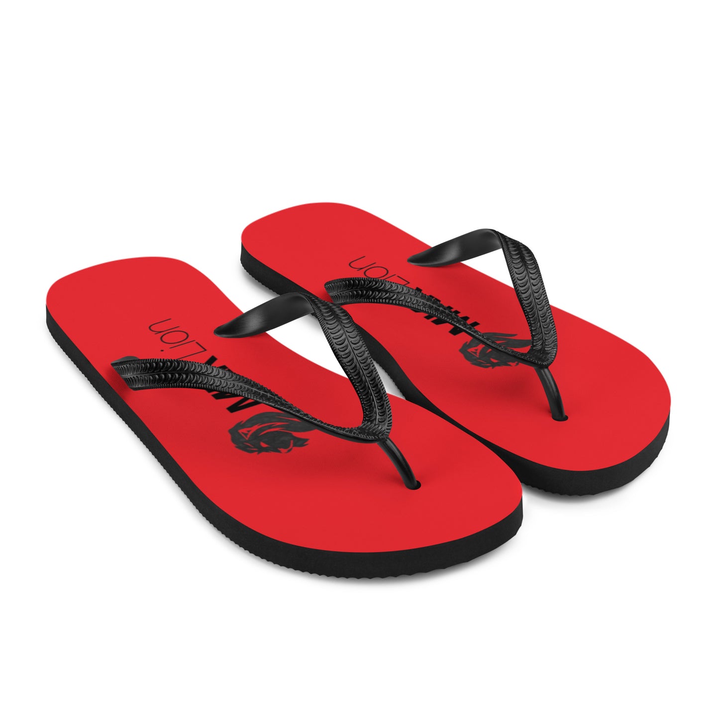 0701 Flip-Flops, Solid Red