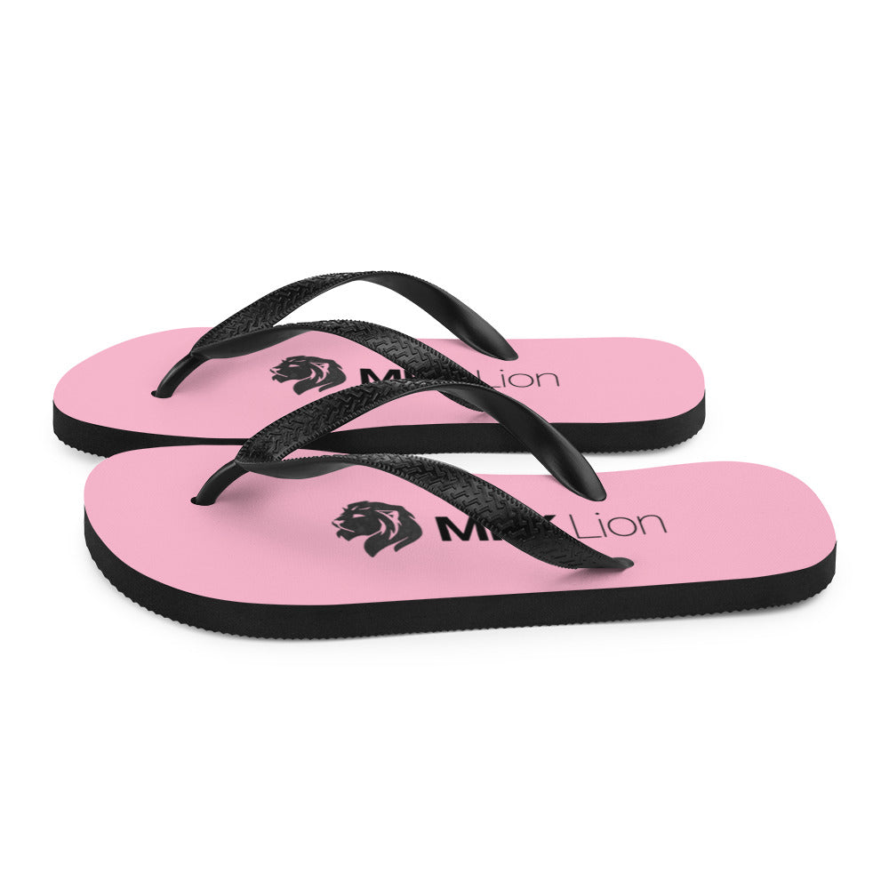 0701 Flip-Flops, Solid Pink