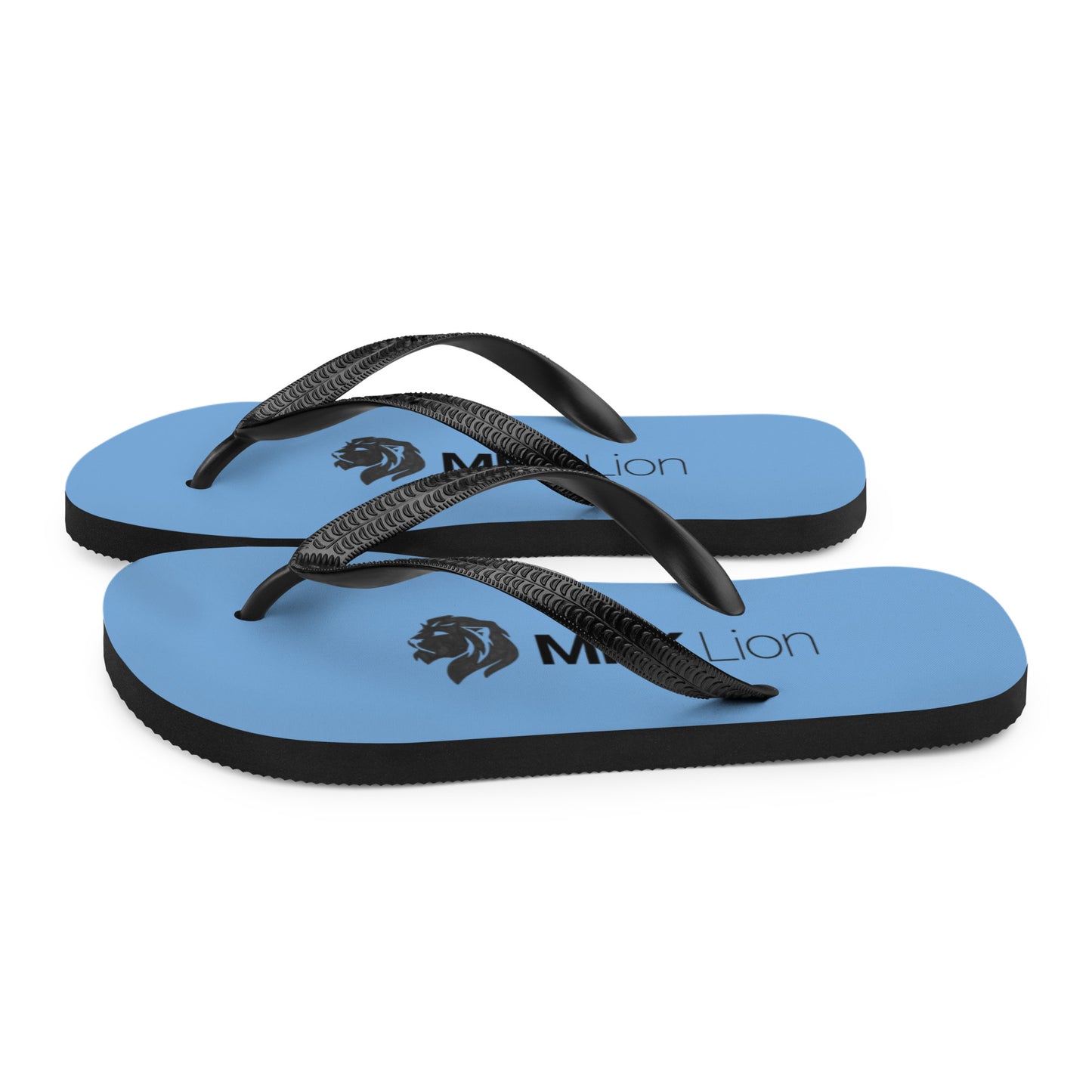 0701 Flip-Flops, Solid Blue