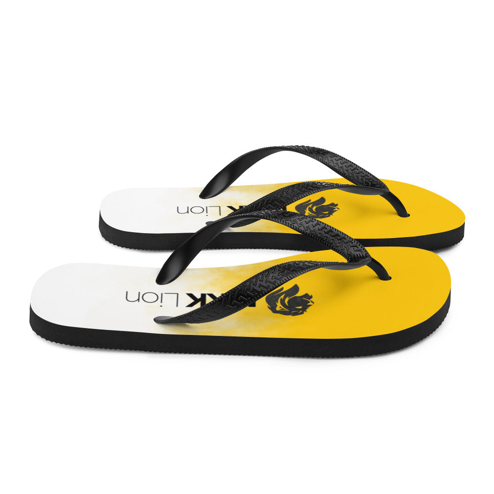 0701 Flip-Flops, Gradient White to Yellow