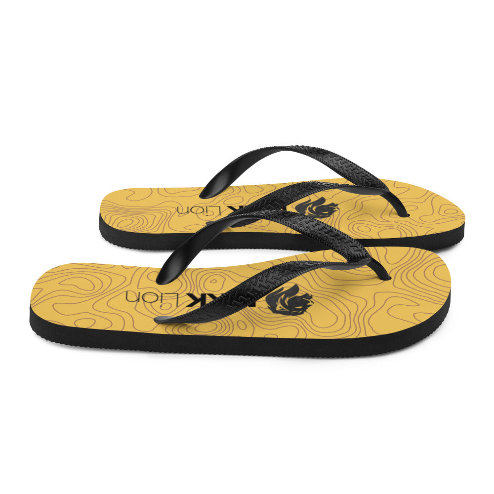 0701 Flip-Flops, Abstract Yellow