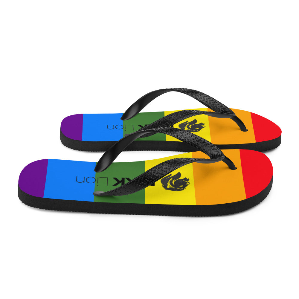 0701 Flip-Flops, Pride Rainbow 2