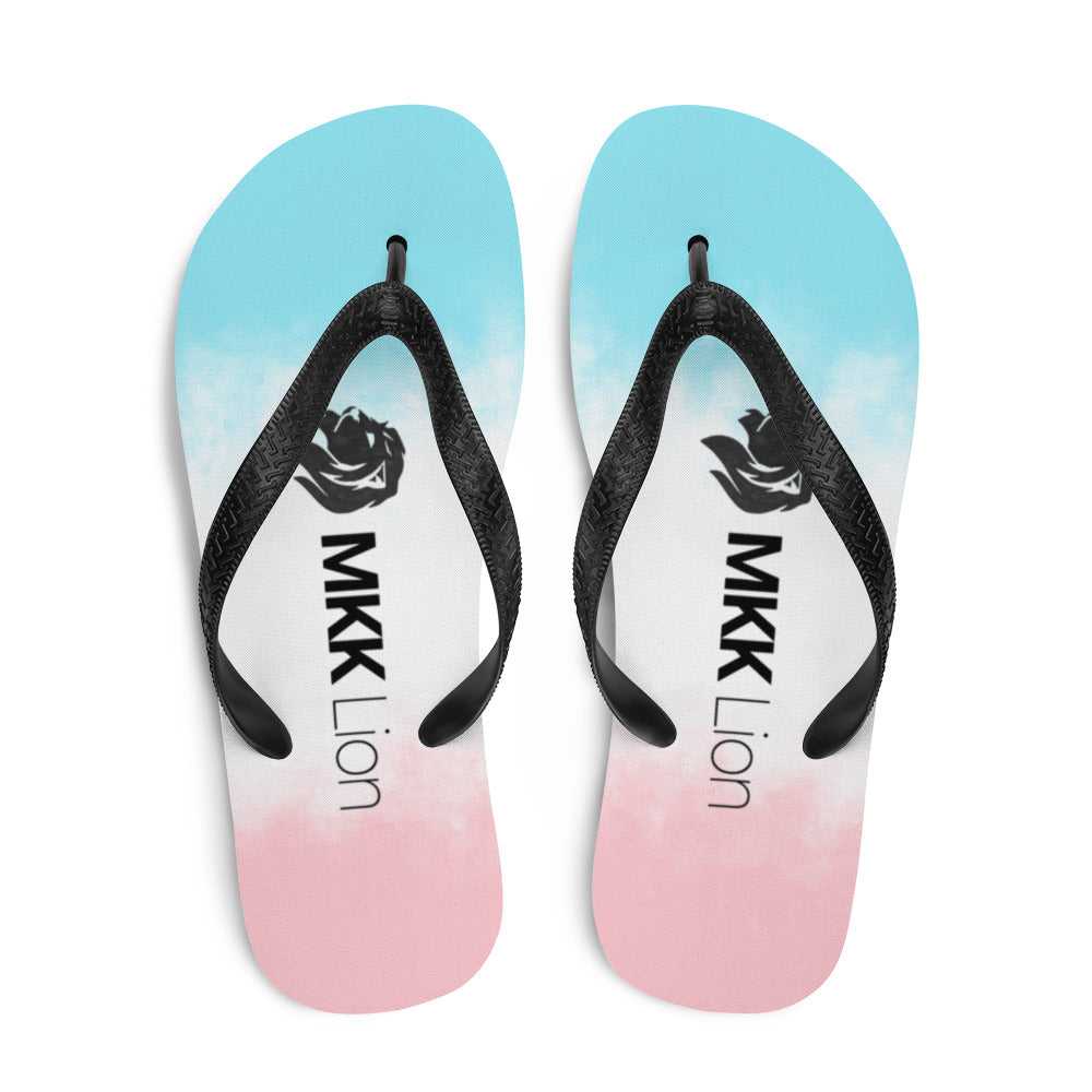 0701 Flip-Flops, Gradient Pink and Blue