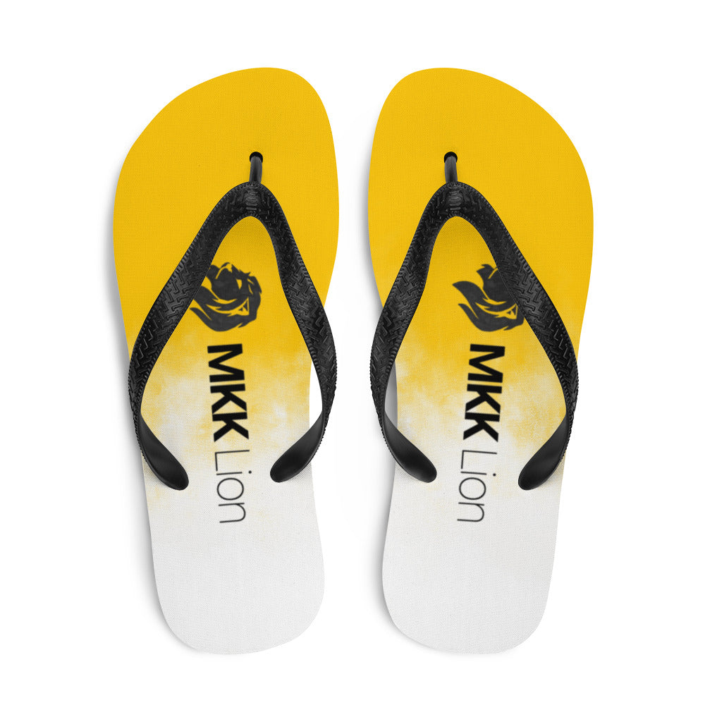 0701 Flip-Flops, Gradient White to Yellow