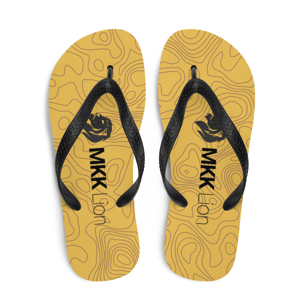 0701 Flip-Flops, Abstract Yellow