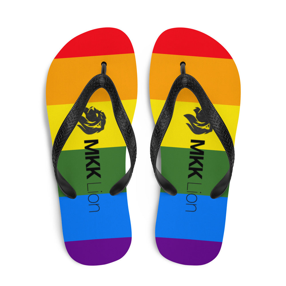 0701 Flip-Flops, Pride Rainbow 2