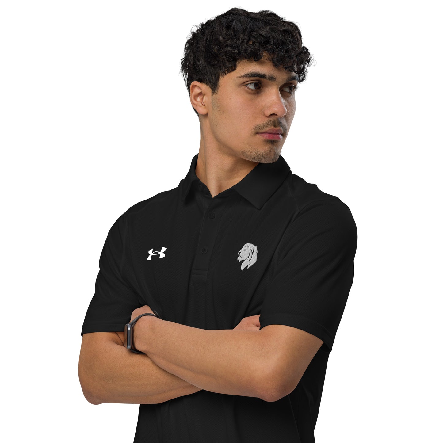 0102b Under Armour® Men’s Polo Shirt, Black/Navy/Green/Grey/White, 02