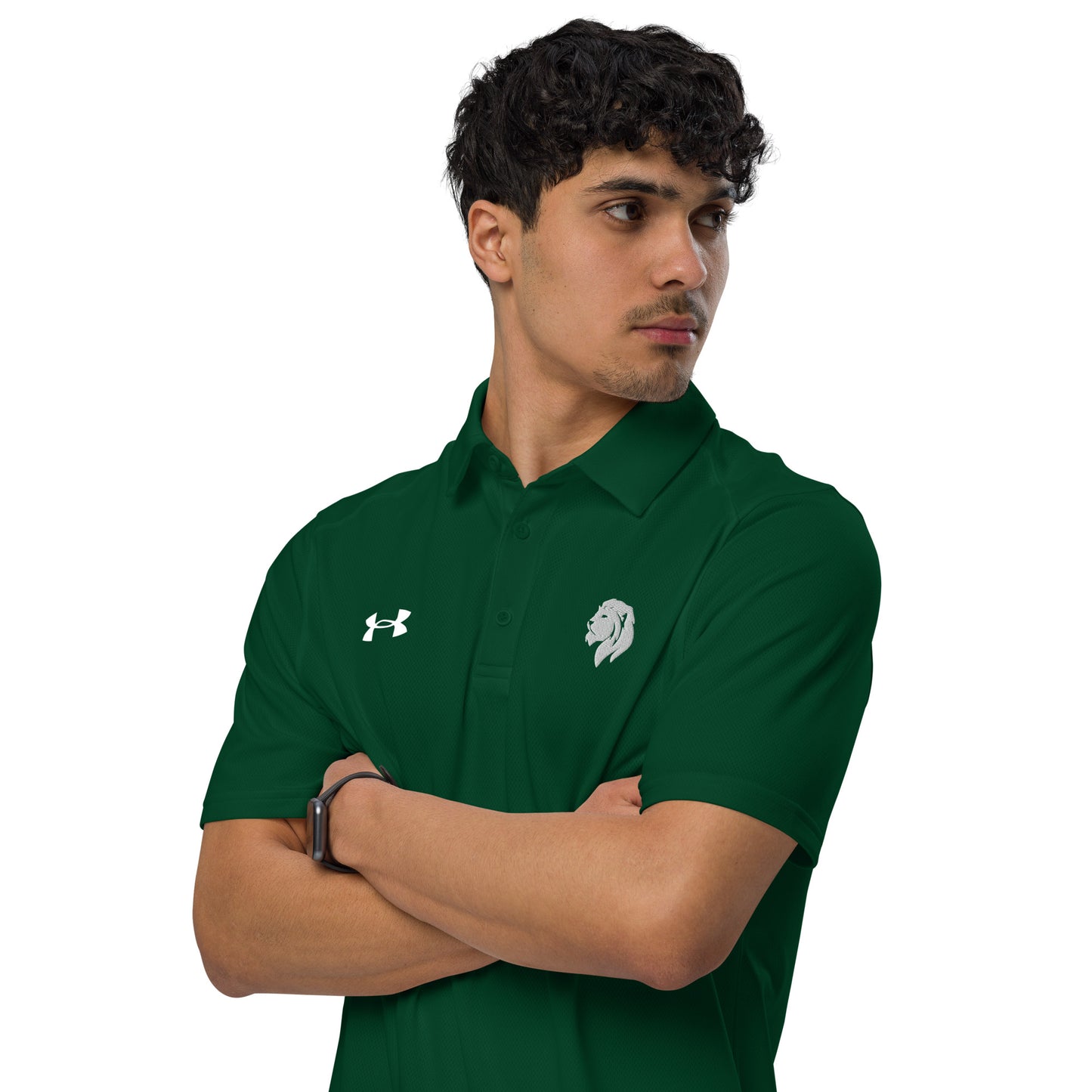 0102b Under Armour® Men’s Polo Shirt, Black/Navy/Green/Grey/White, 02