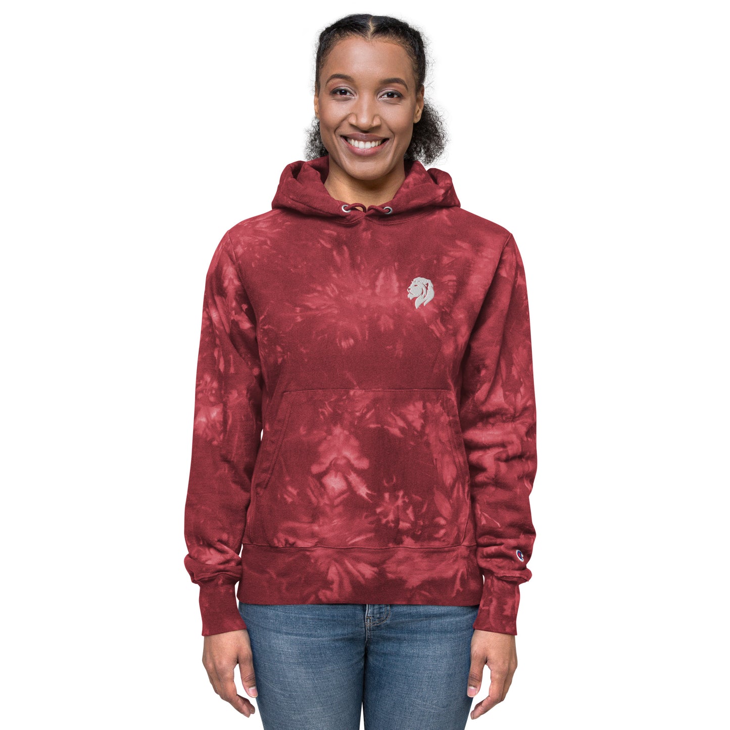 0104b Champion Unisex Unisex Hoodie, Tie Dye, 02