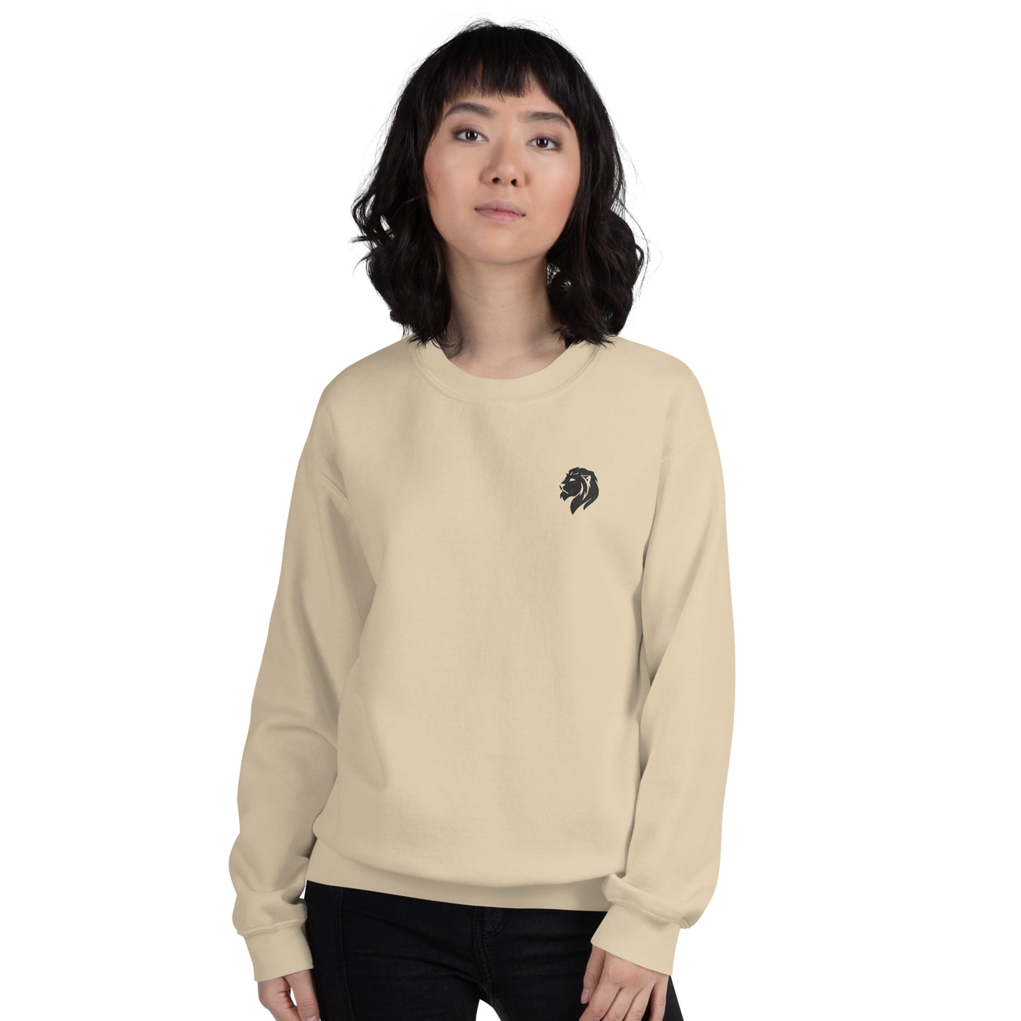 0105a Unisex Sweatshirt, MKK Logo Black, 02