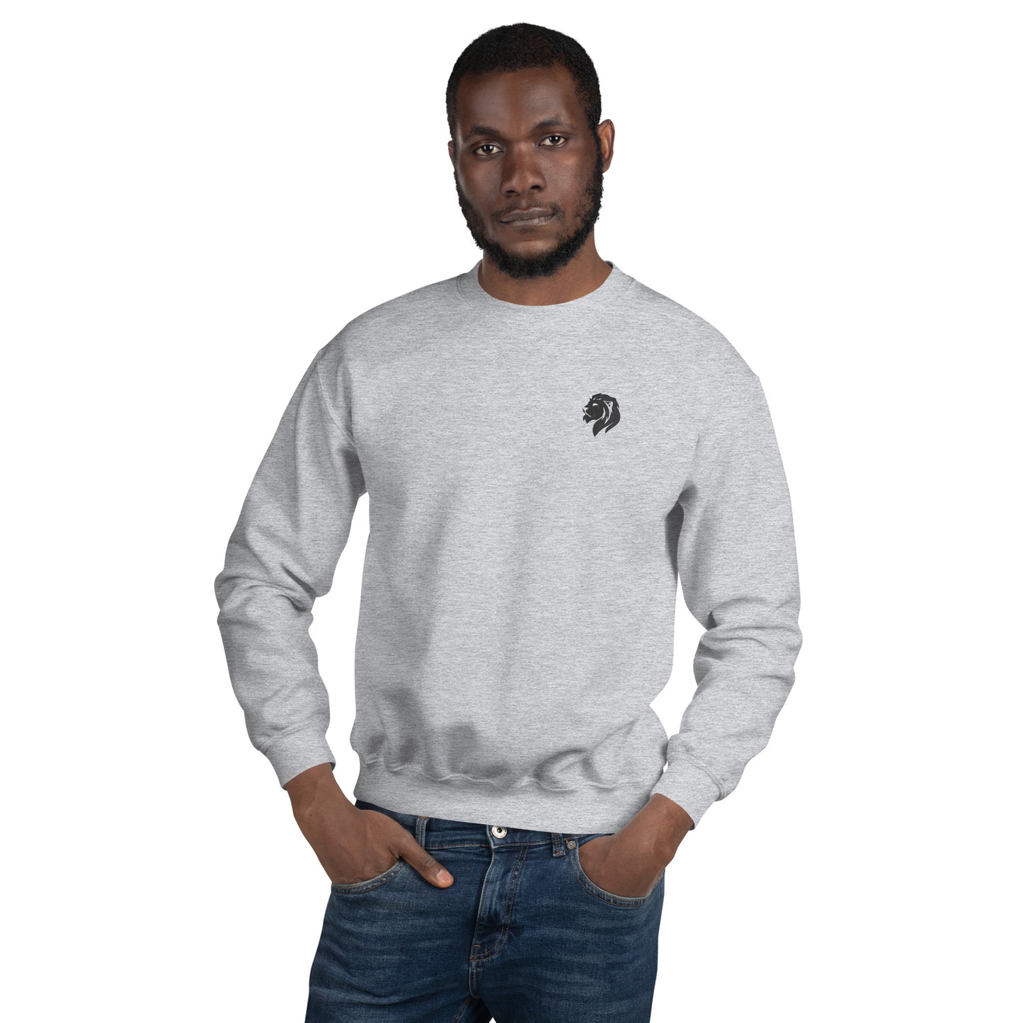 0105a Unisex Sweatshirt, MKK Logo Black, 02