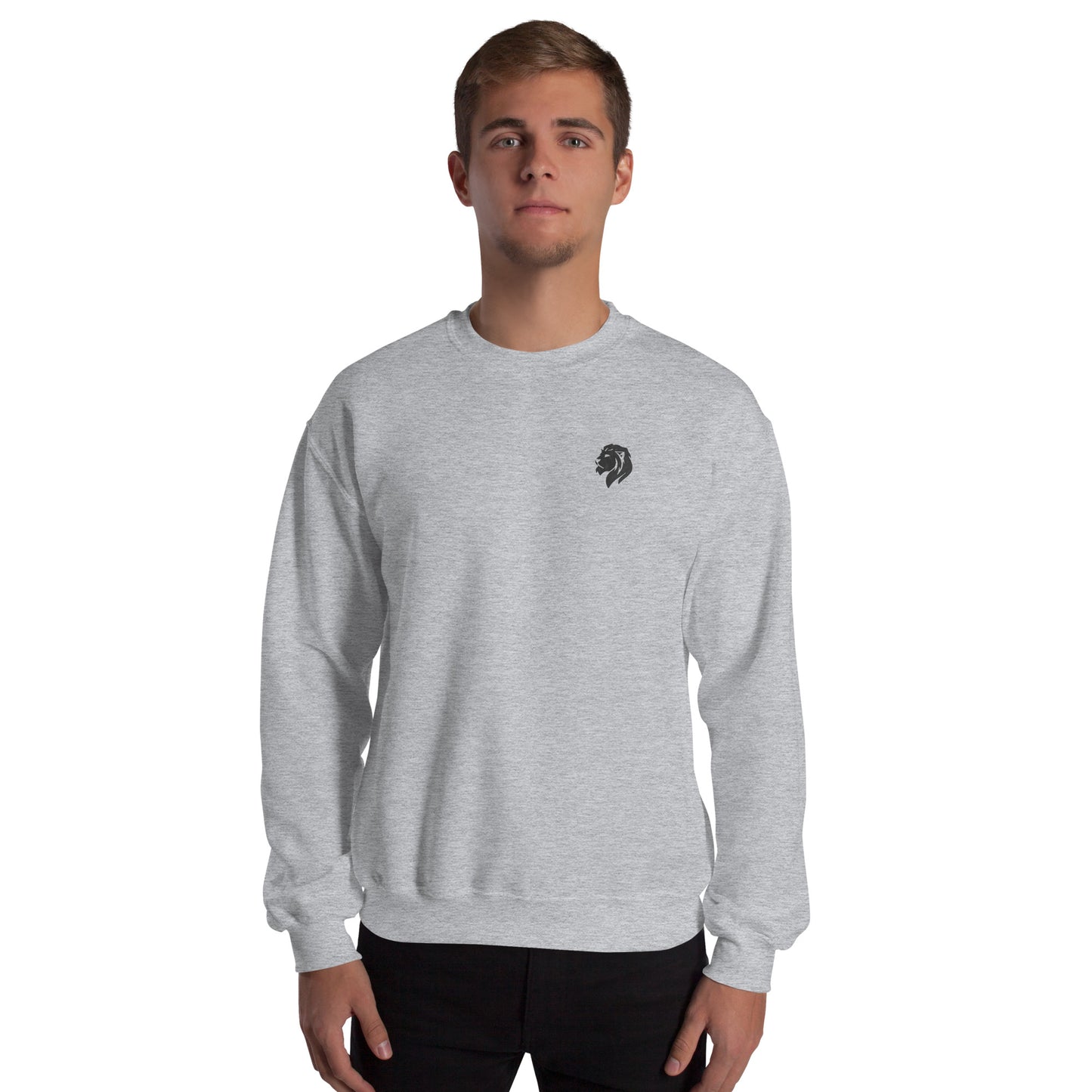 0105a Unisex Sweatshirt, MKK Logo Black, 02