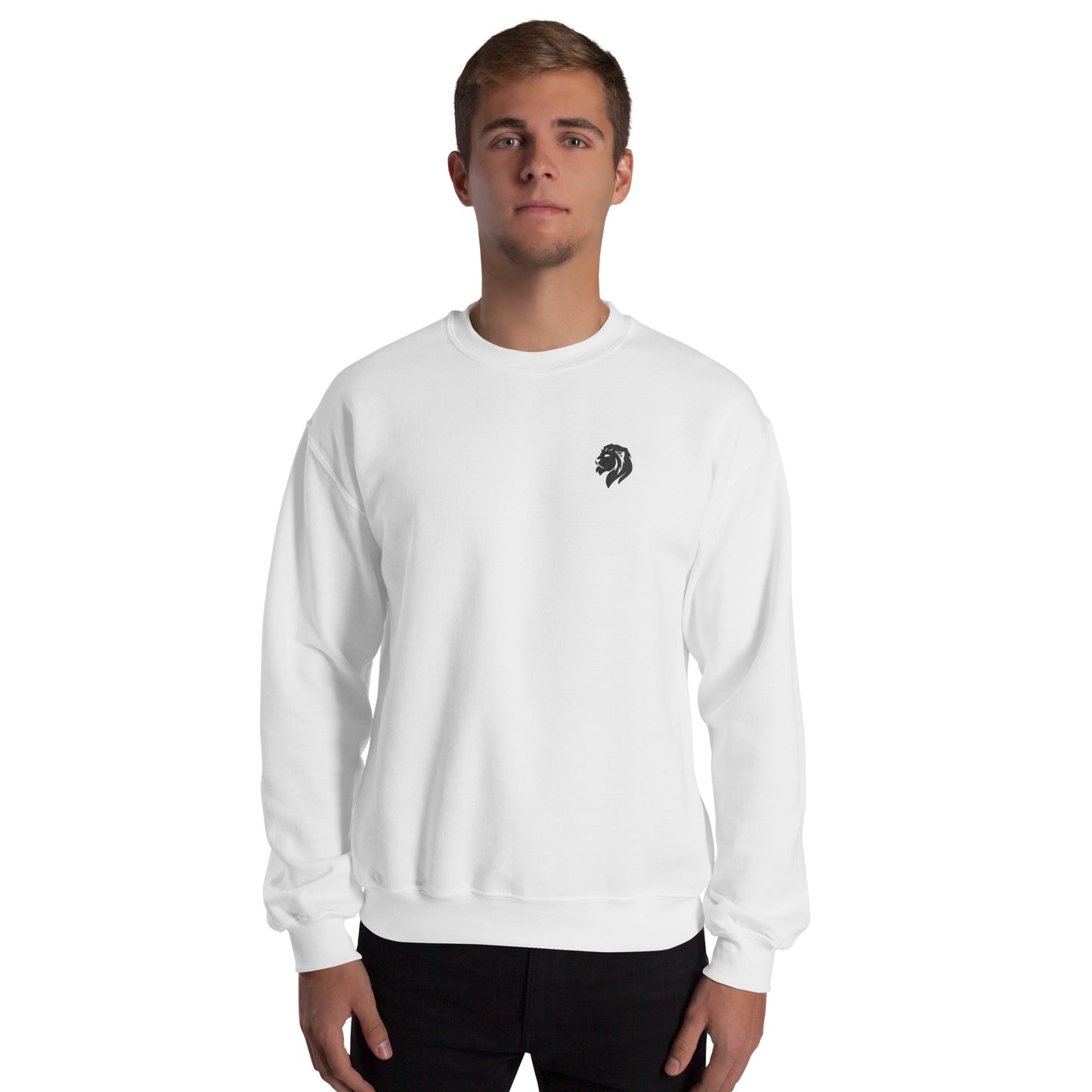 0105a Unisex Sweatshirt, MKK Logo Black, 02