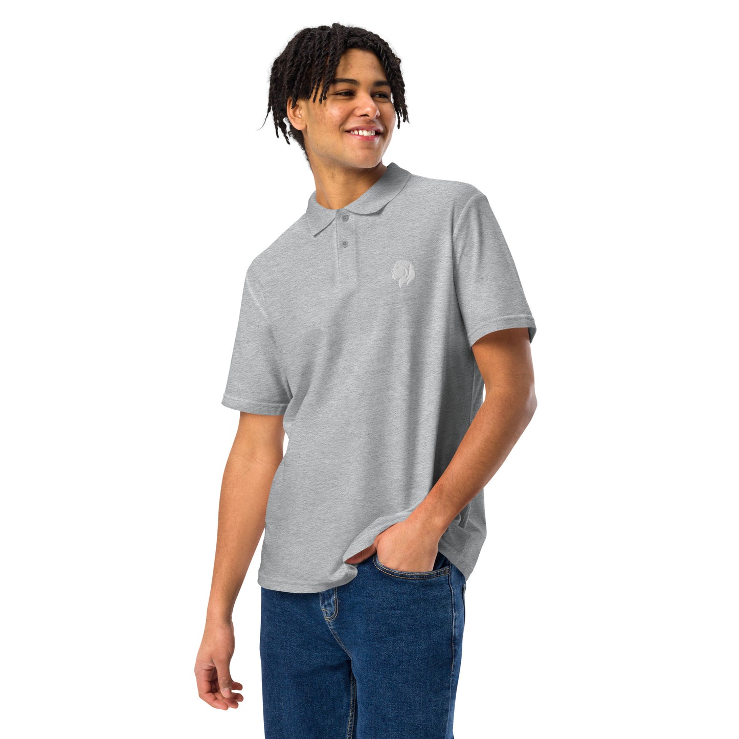 0102a Unisex Polo Shirt, Black/Navy/Grey/White, 02