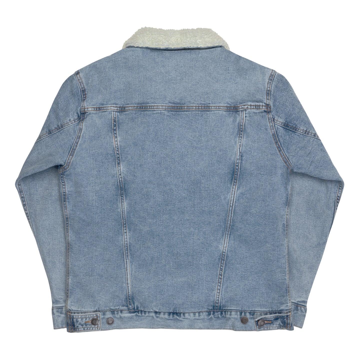 0602 Unisex Denim Sherpa Jacket, 02